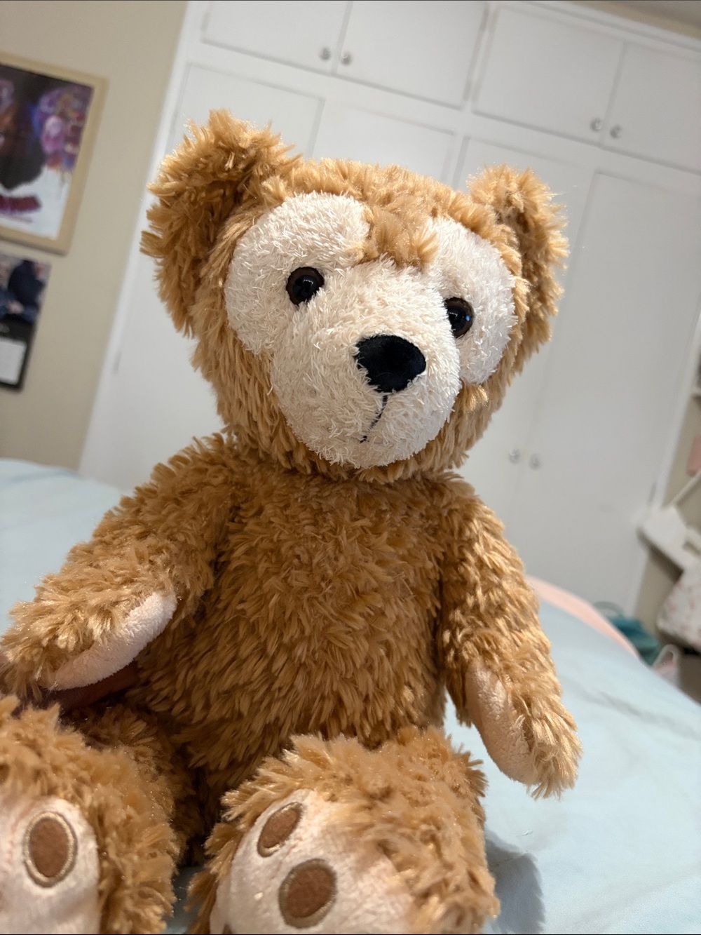 Disney Brown and Cream Plush Teddy Bear Stuffed Animal